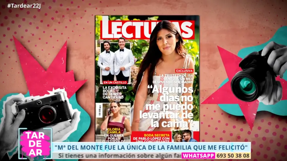 Isa Pantoja se sincera sobre su depresión posparto: "Algunos días no me  puedo levantar de la
