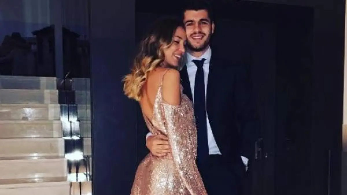 El futbolista Álvaro Morata pide matrimonio a su novia en ...