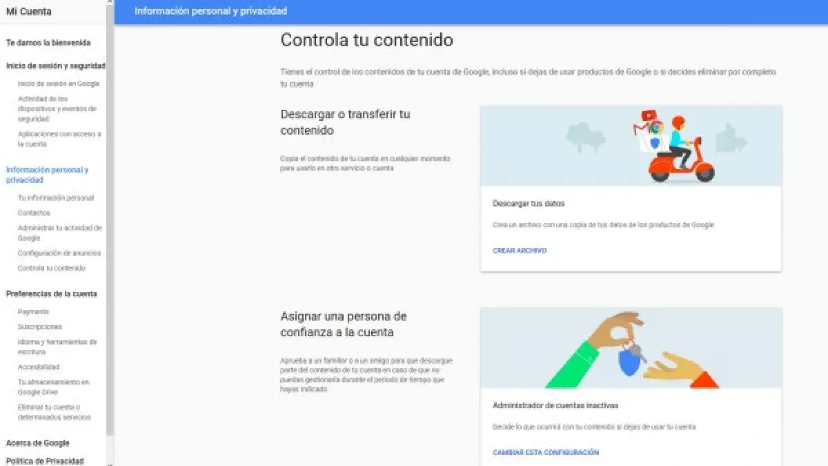 Cómo ver todo lo que Google sabe de ti