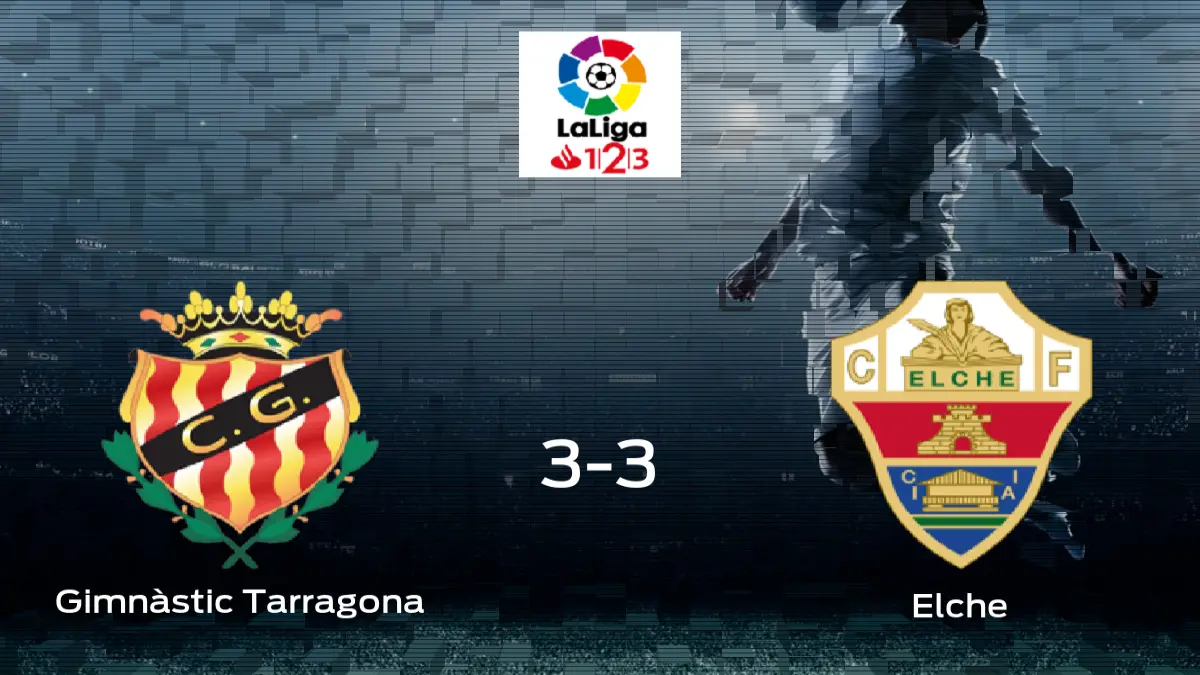 Gimnàstic Tarragona Elche Resultado, resumen y goles en directo del