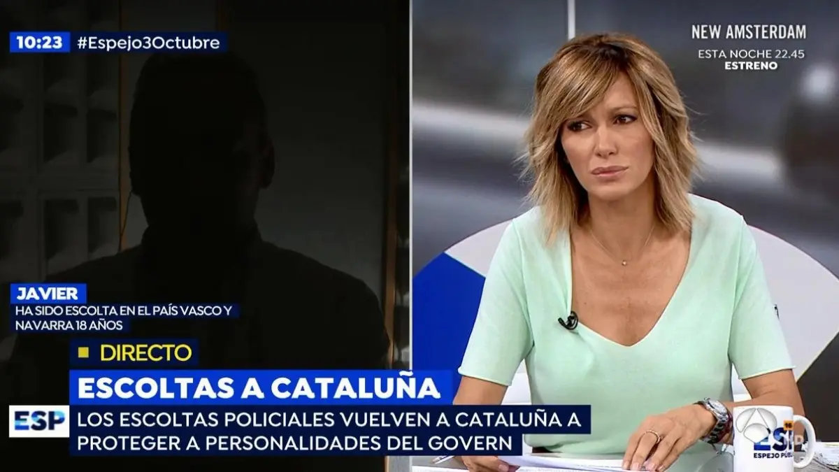 Cuando Ha Sido Cataluña Un Pais Tenso rifirrafe entre Susanna Griso y un escolta que compara la situación  en Cataluña con los comienzos de ETA