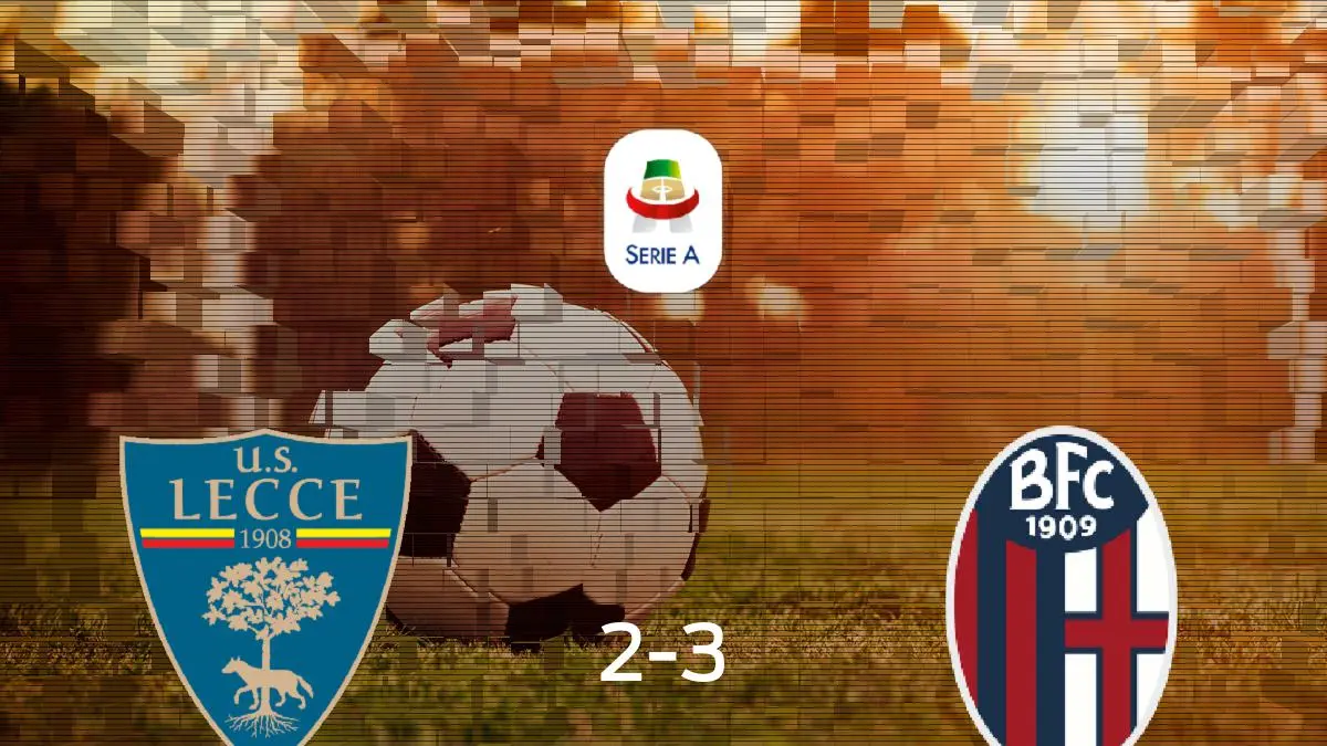 US Lecce Bolonia Resultado, resumen y goles en directo del partido