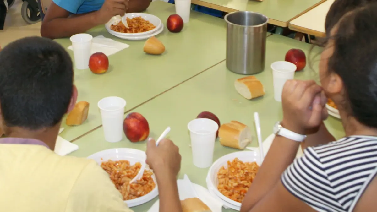 Las familias podrán presentar la solicitud de ayuda para el comedor