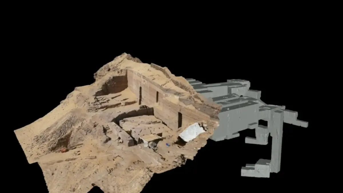 Descubren varias tumbas de faraones egipcios excavadas en una colina y