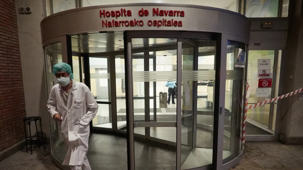 El SNS restringe las visitas en todo el Complejo Hospitalario de Navarra