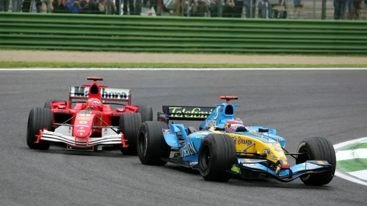 El GP de Imola 2005 cumple 18 años: la defensa numantina de Alonso a Schumacher que cambió la historia de la Fórmula 1