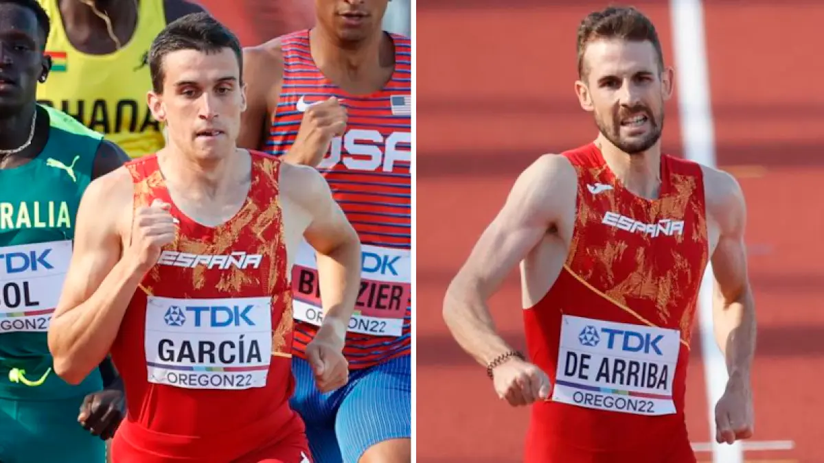 Mariano García y Álvaro de Arriba, a semifinales en 800; Adrián Ben, eliminado