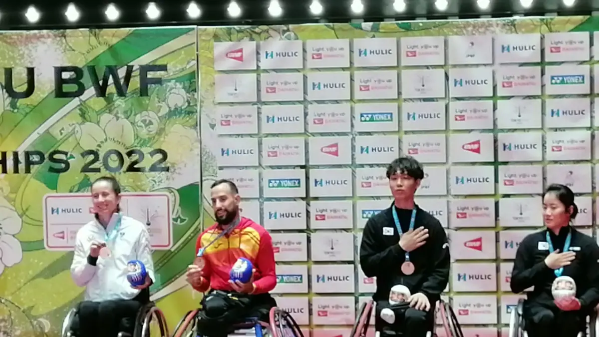 Ignacio Fernández se cuelga el bronce en el Mundial de parabádminton