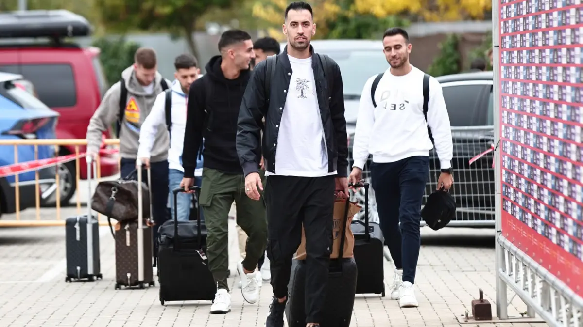 Así ha sido la llegada de los jugadores de la Roja a la concentración: «Ojalá podamos hacer un gran Mundial»