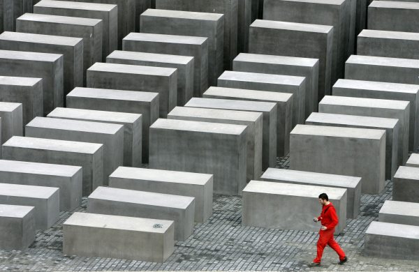 Imagen del monumento a las víctimas del Holocausto en Berlín.
