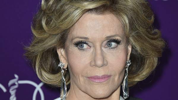 La actriz, Jane Fonda, en los Costume Designers Guild Awards.