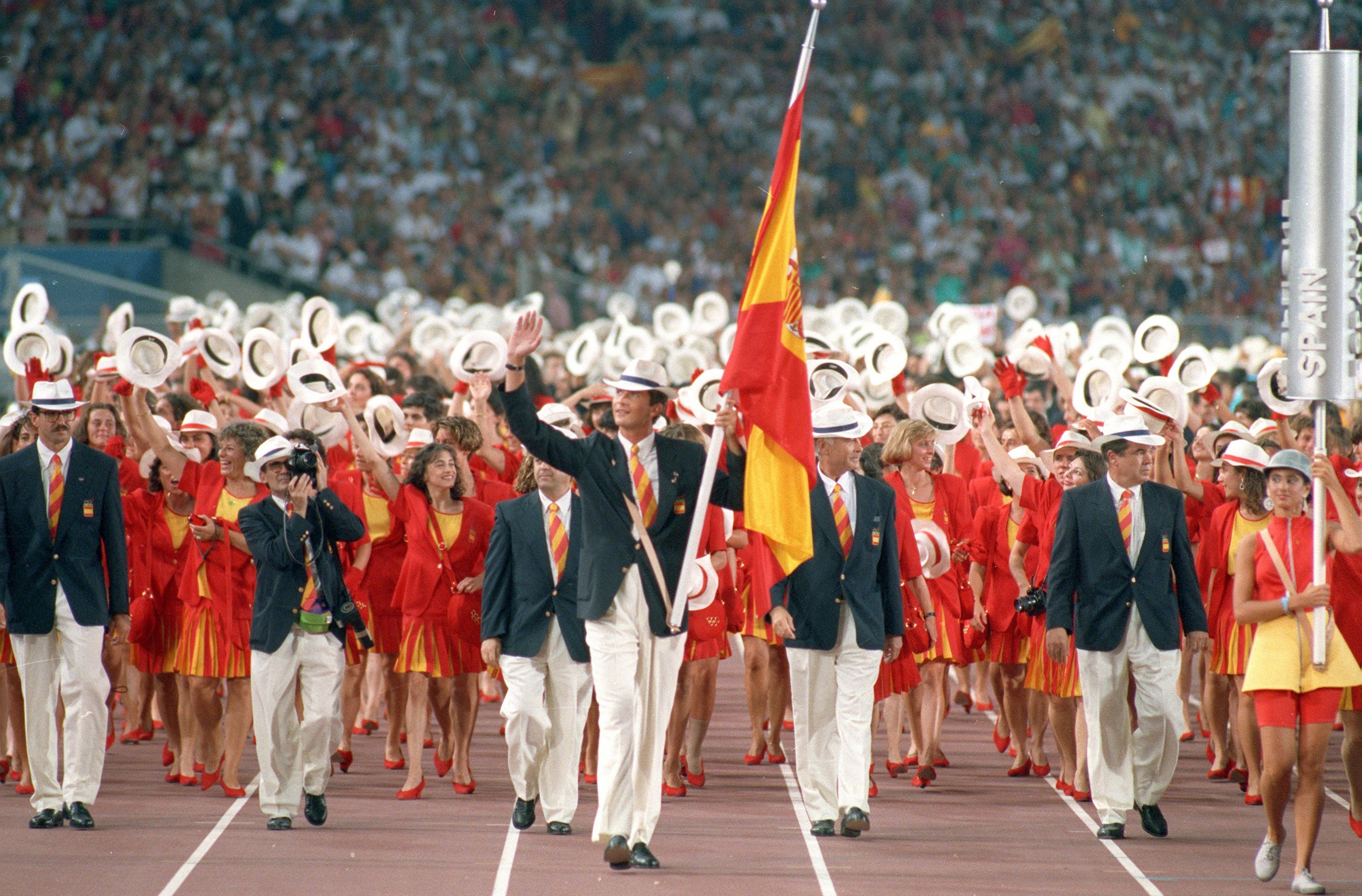 El Rey de España en los JJOO Barcelona 92