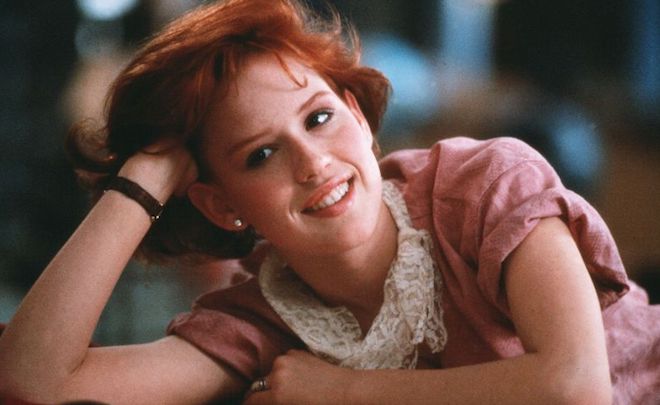 Does Molly Ringwald regret having filmed 'The Club de los Cinco'?