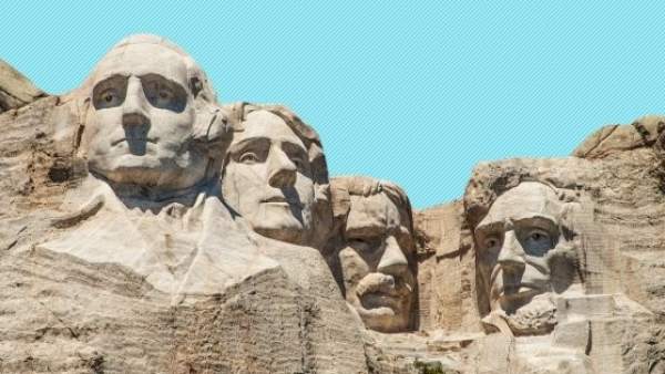 Imagen del Monte Rushmore.