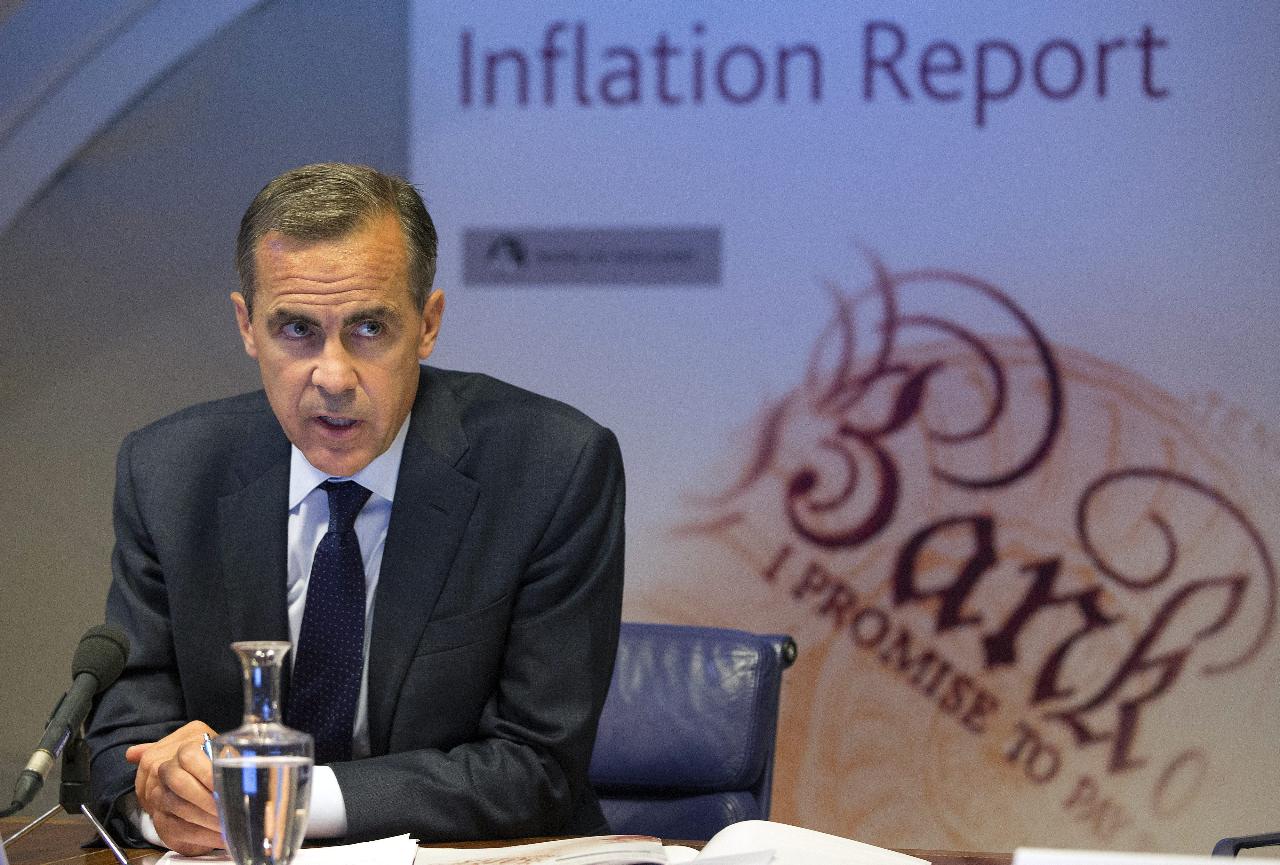 El gobernador del Banco de Inglaterra, el canadiense Mark Carney.