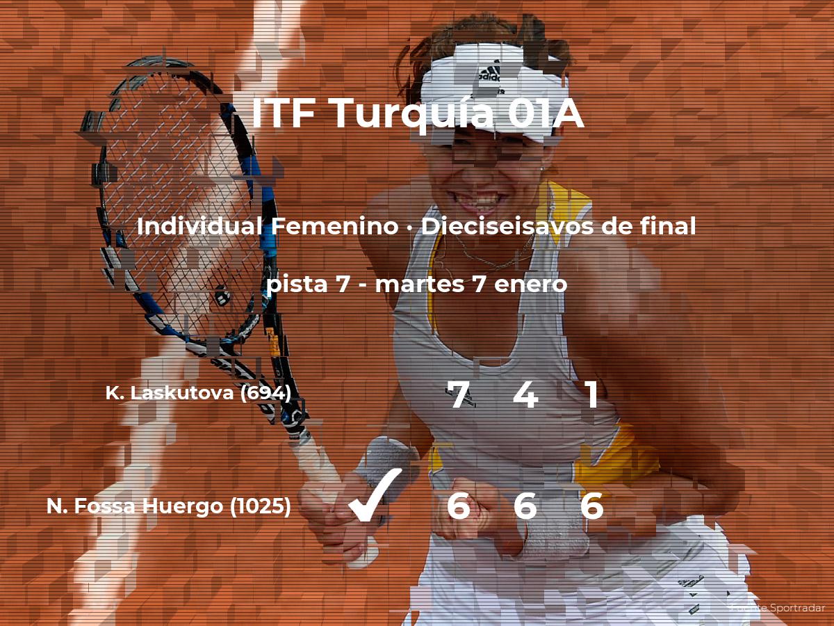 Resultados de tenis en directo partido Nicole Fossa Huergo Ksenia
