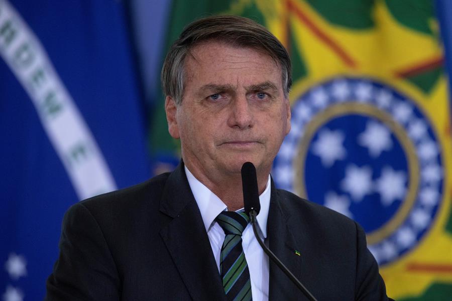 El presidente de Brasil, Jair Bolsonaro.