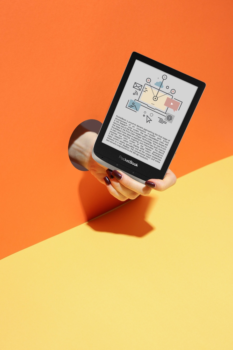 LLega Pocketbook, el primer eReader para leer a todo color