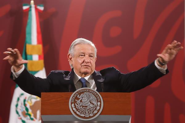 El presidente de México, Andrés Manuel López Obrador