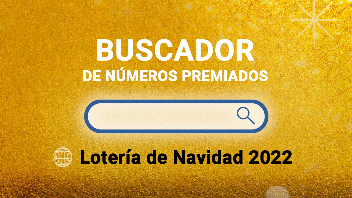 ⭐ Comprobar los números de la lotería de Navidad 2022 buscador de