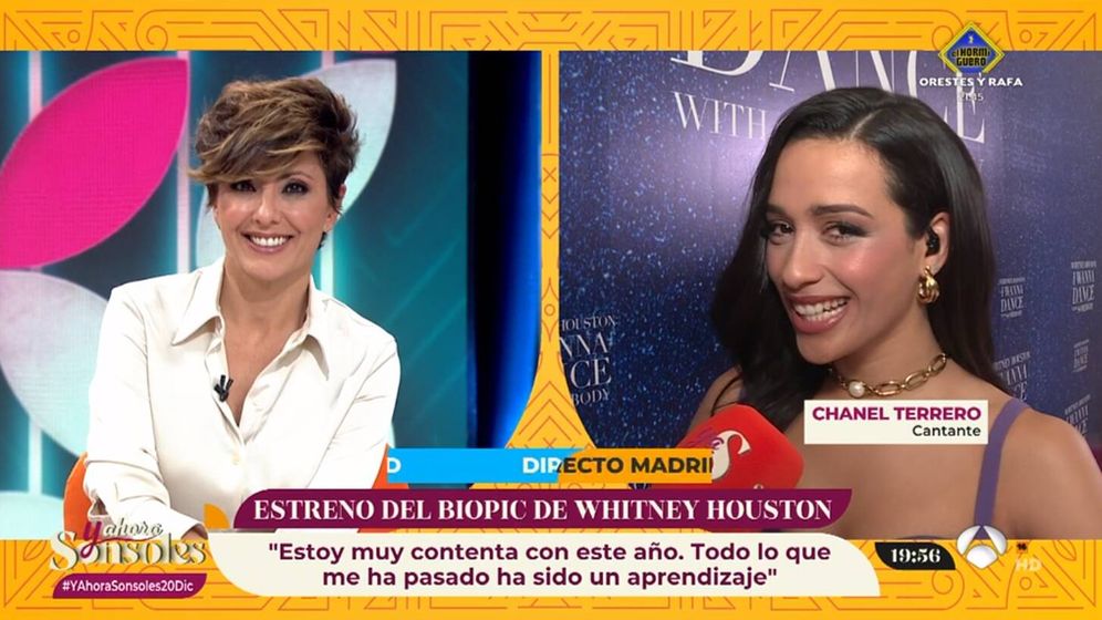 Chanel evita una pregunta sobre el amor en 'Y ahora Sonsoles': "Me lo