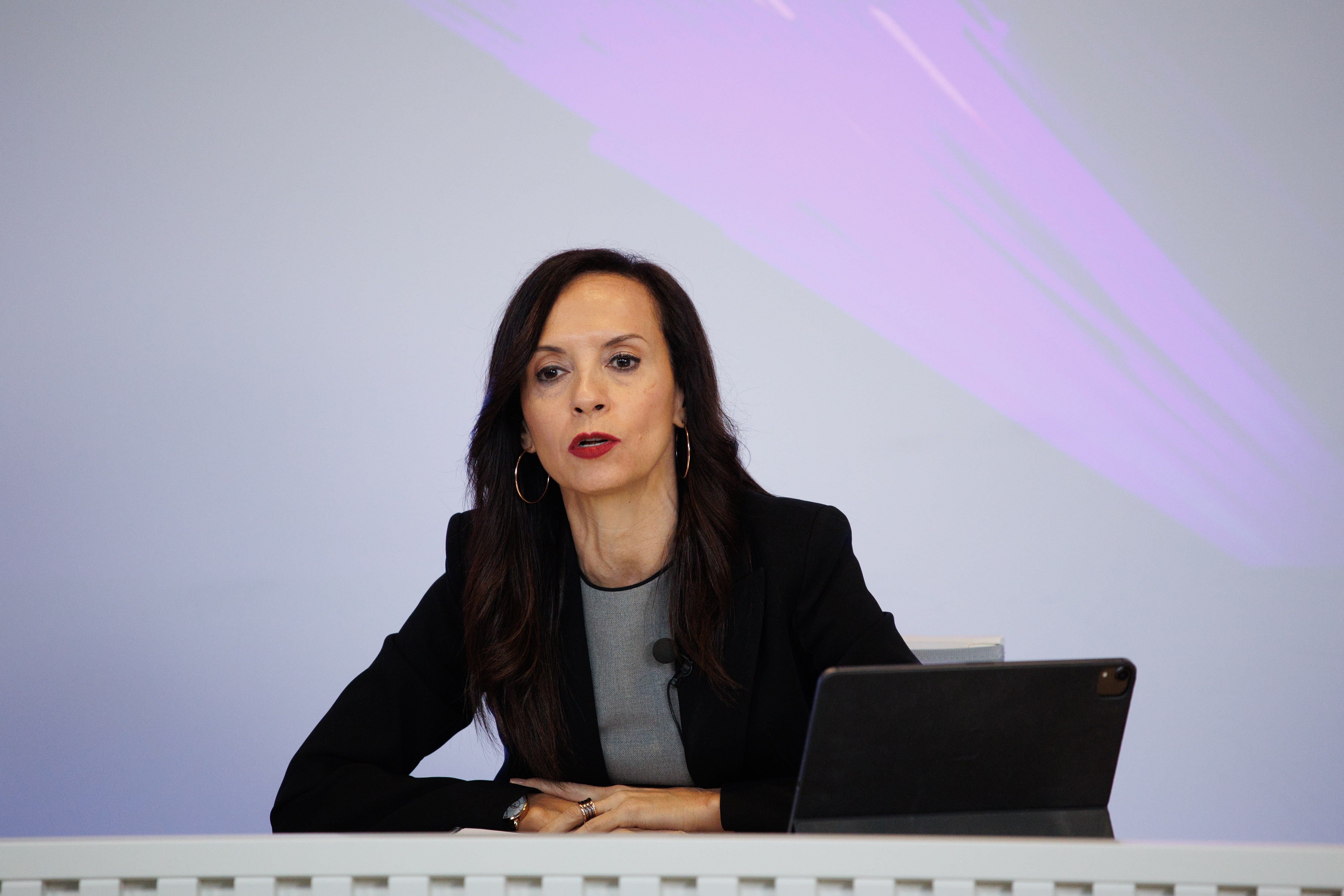 La presidenta de Redeia, Beatriz Corredor.