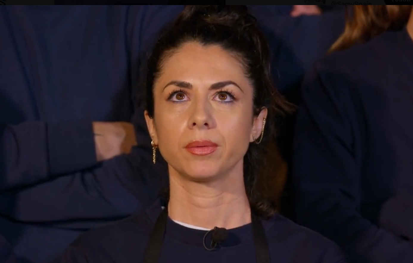 Claudia se derrumba en 'MasterChef' tras la votación para el delantal