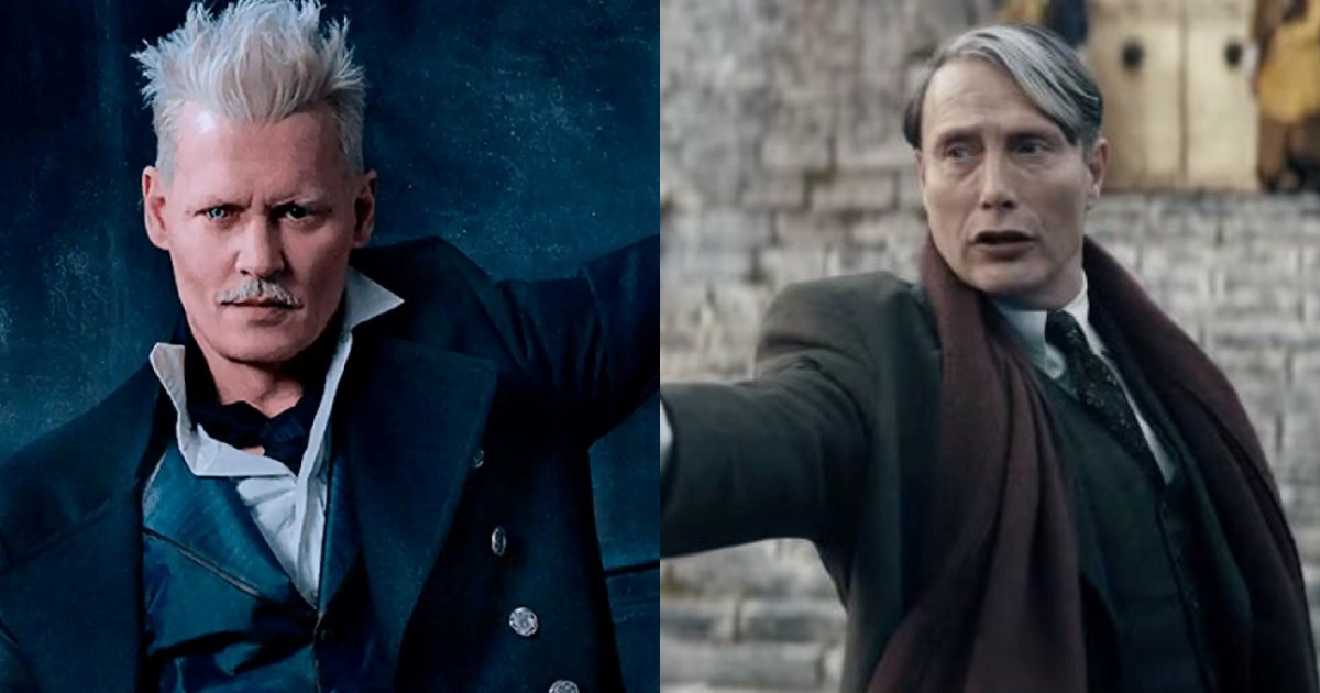 Grindelwald, por partida doble la divertida fotografía de Johnny Depp