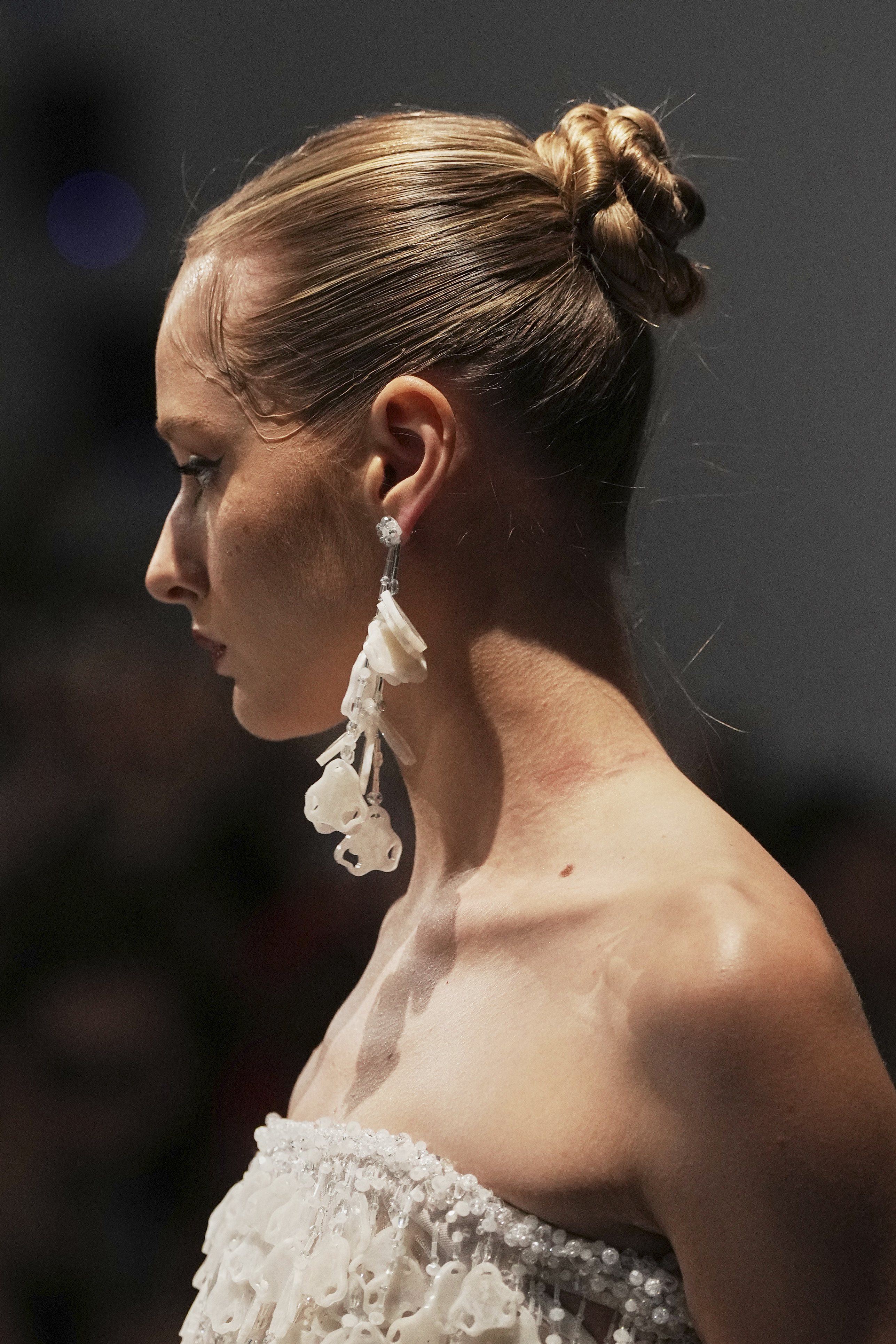 Moño de bailarina pulido