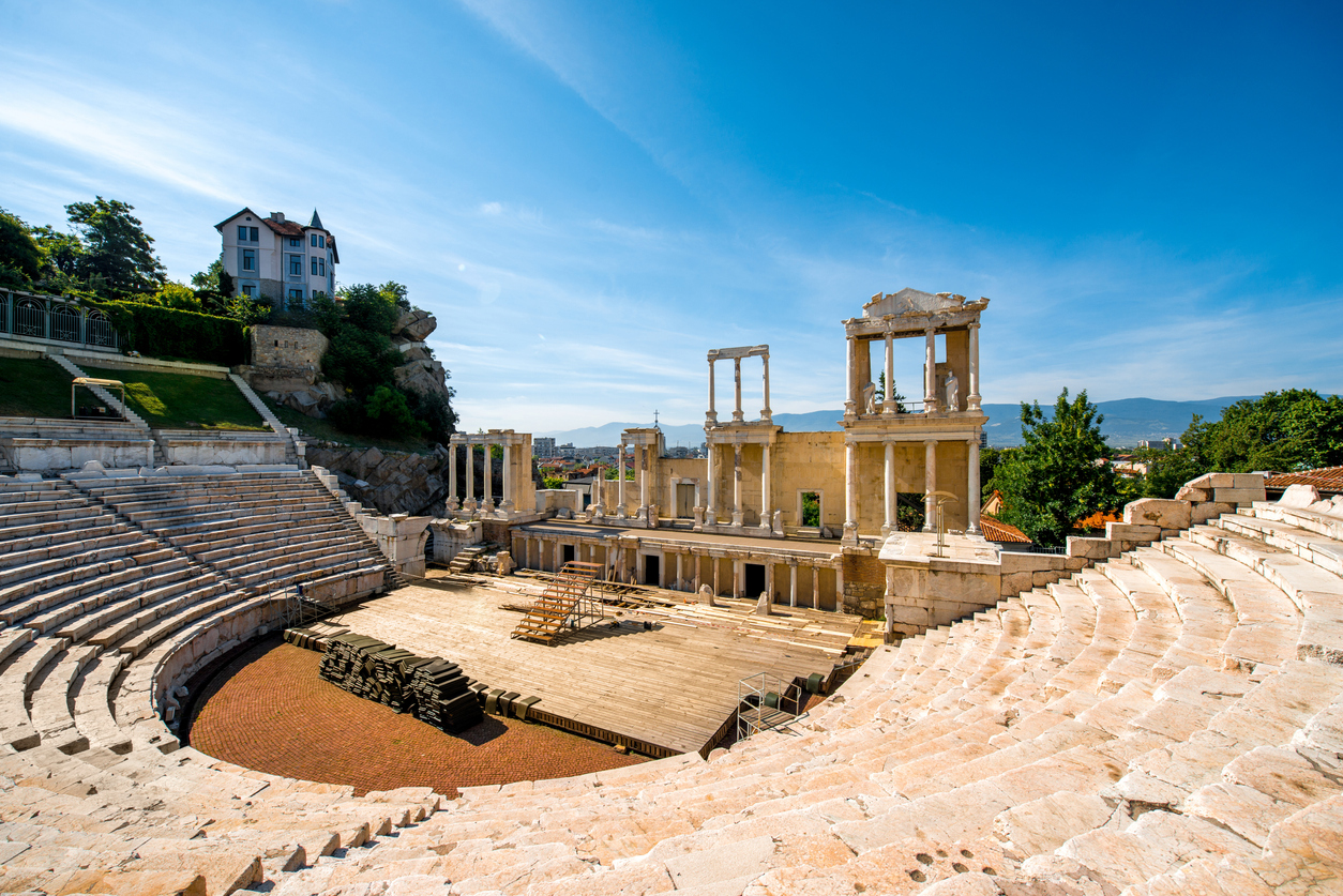 Teatro romano de Plovdiv.