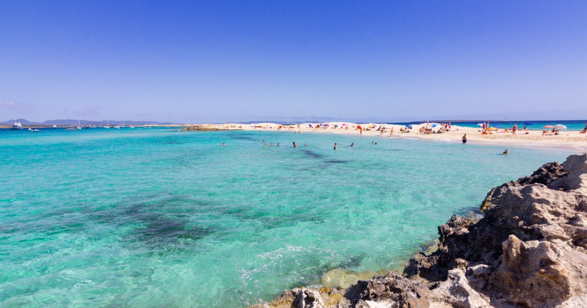 Playa de Ses Illetes.