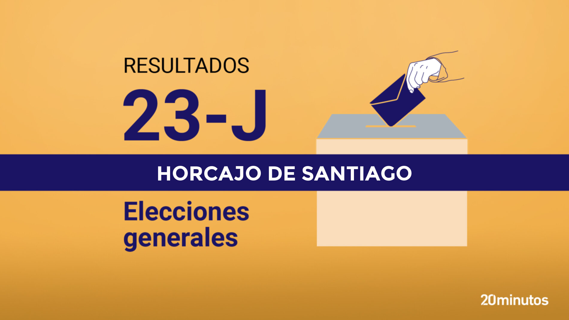 Resultados elecciones generales en directo en Horcajo de Santiago