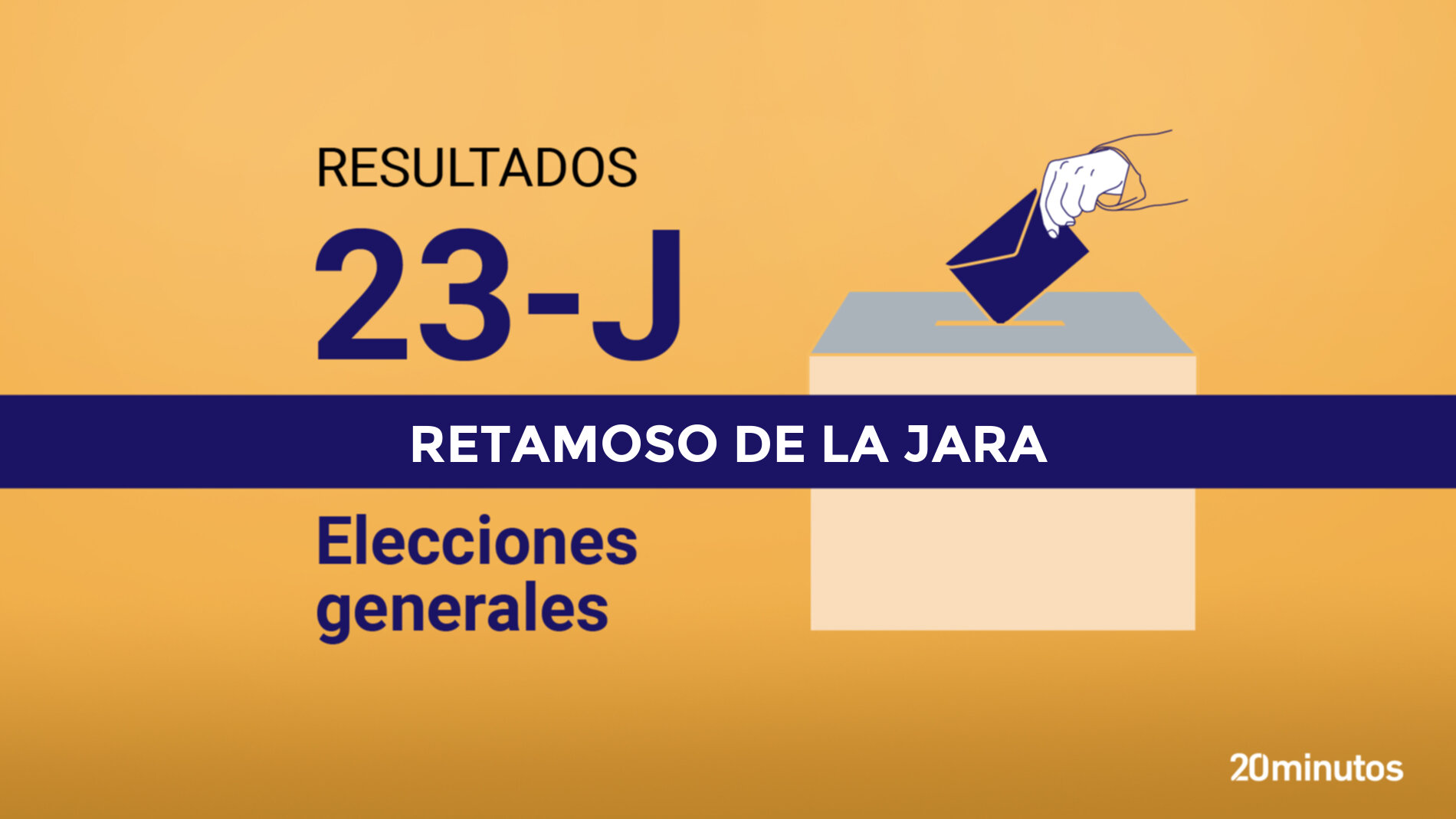 Resultados elecciones generales en directo en Retamoso de la Jara