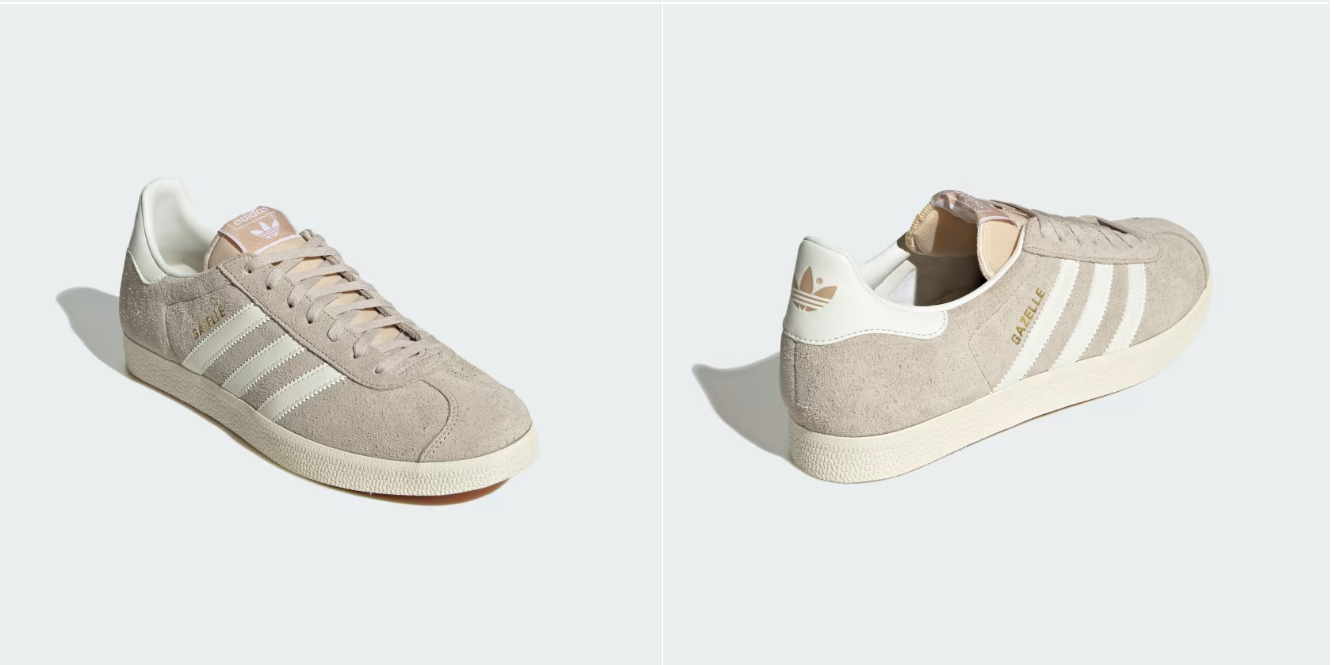 adidas gazelle marron