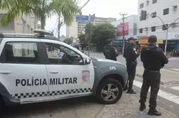 Policía Militar en Brasil en una foto de archivo.