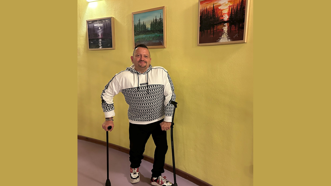 José Manuel Biedma, el niño al que la polio invitó a pintar