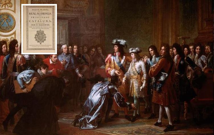 La proclamación de Felipe V, el 16 de noviembre de 1700