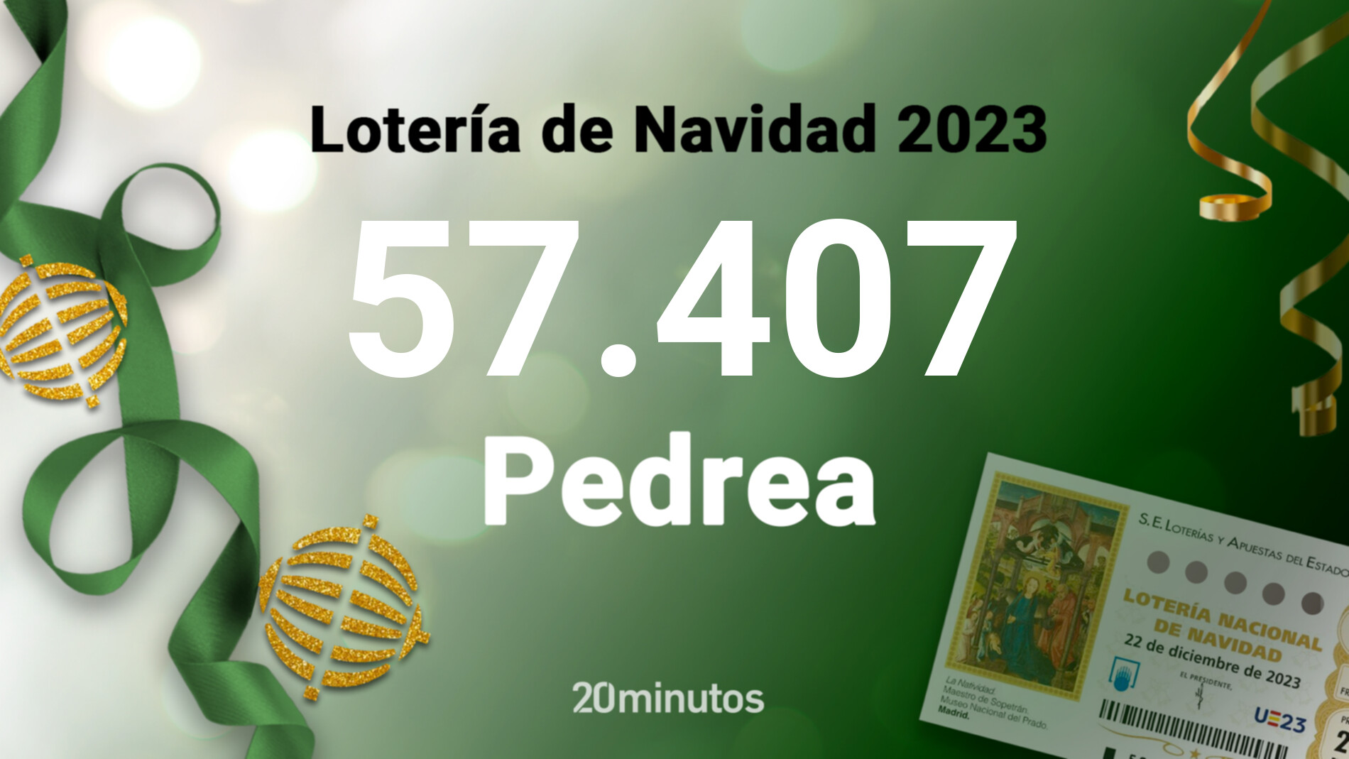 57407 N mero Premiado Con 1000 Euros En La Pedrea De La Loter a De 57407-n-mero-premiado-con-1000-euros-en-la-pedrea-de-la-loter-a-de