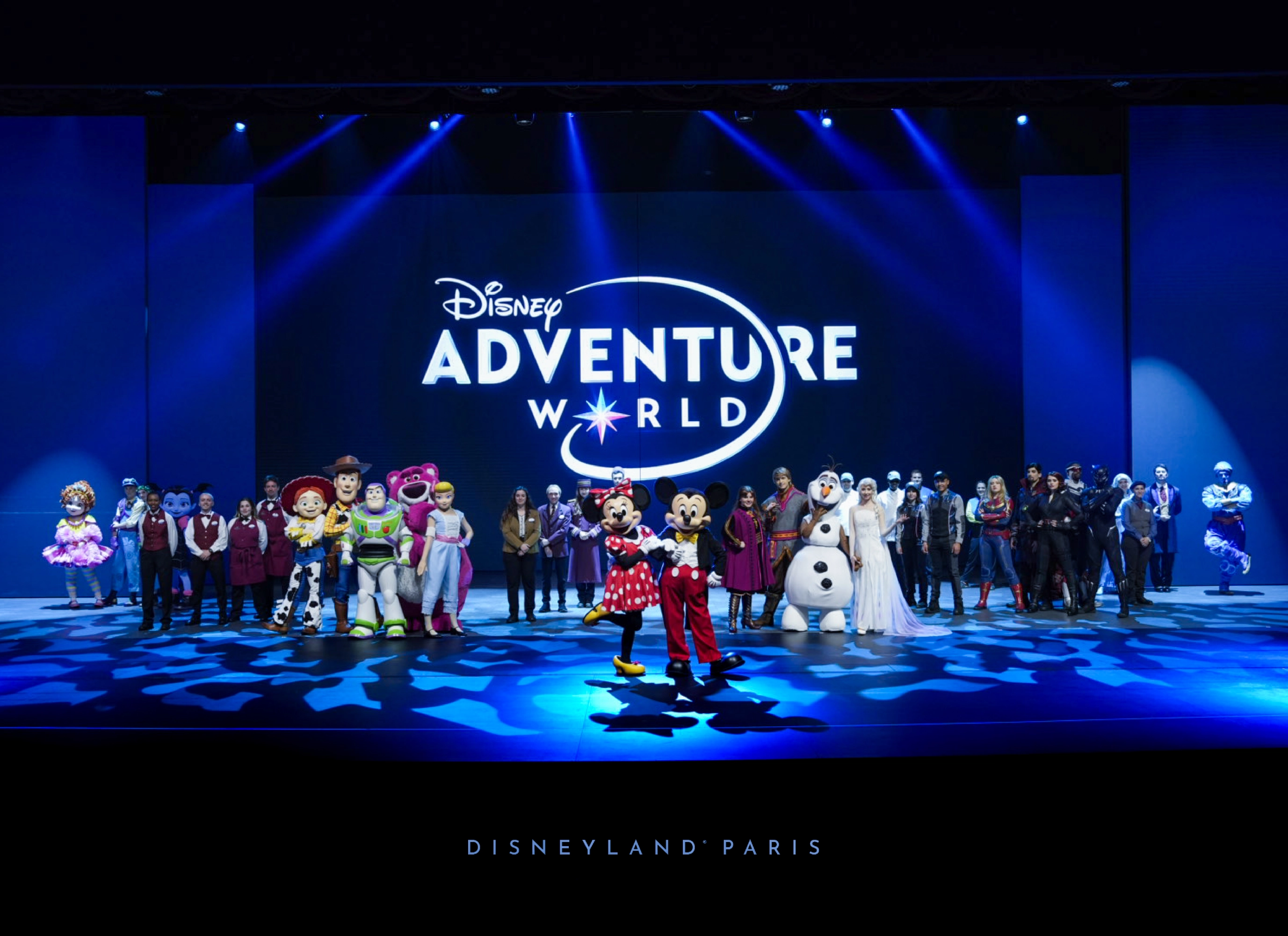 Presentación de Disney Adventure World.