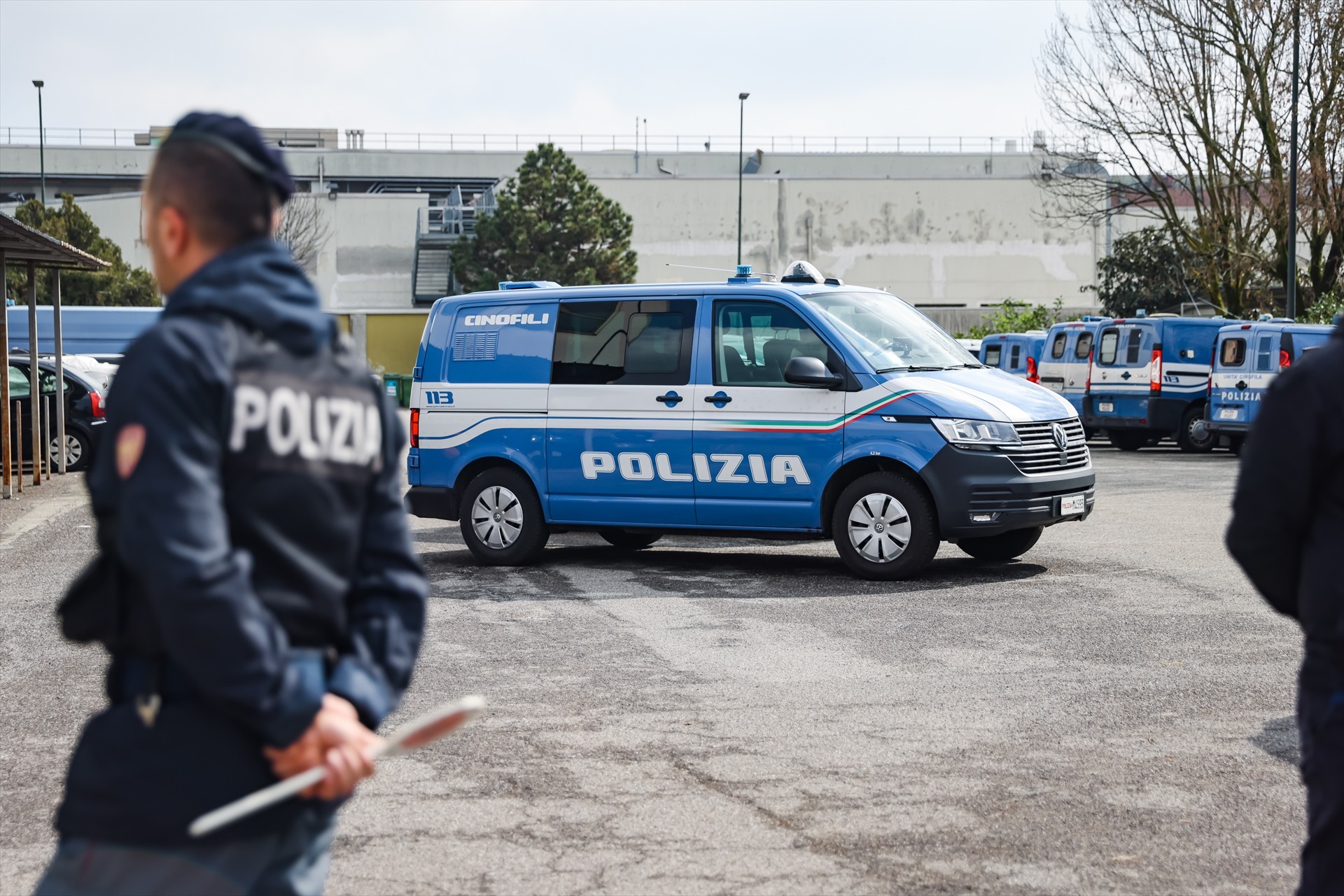 Policías de Italia.