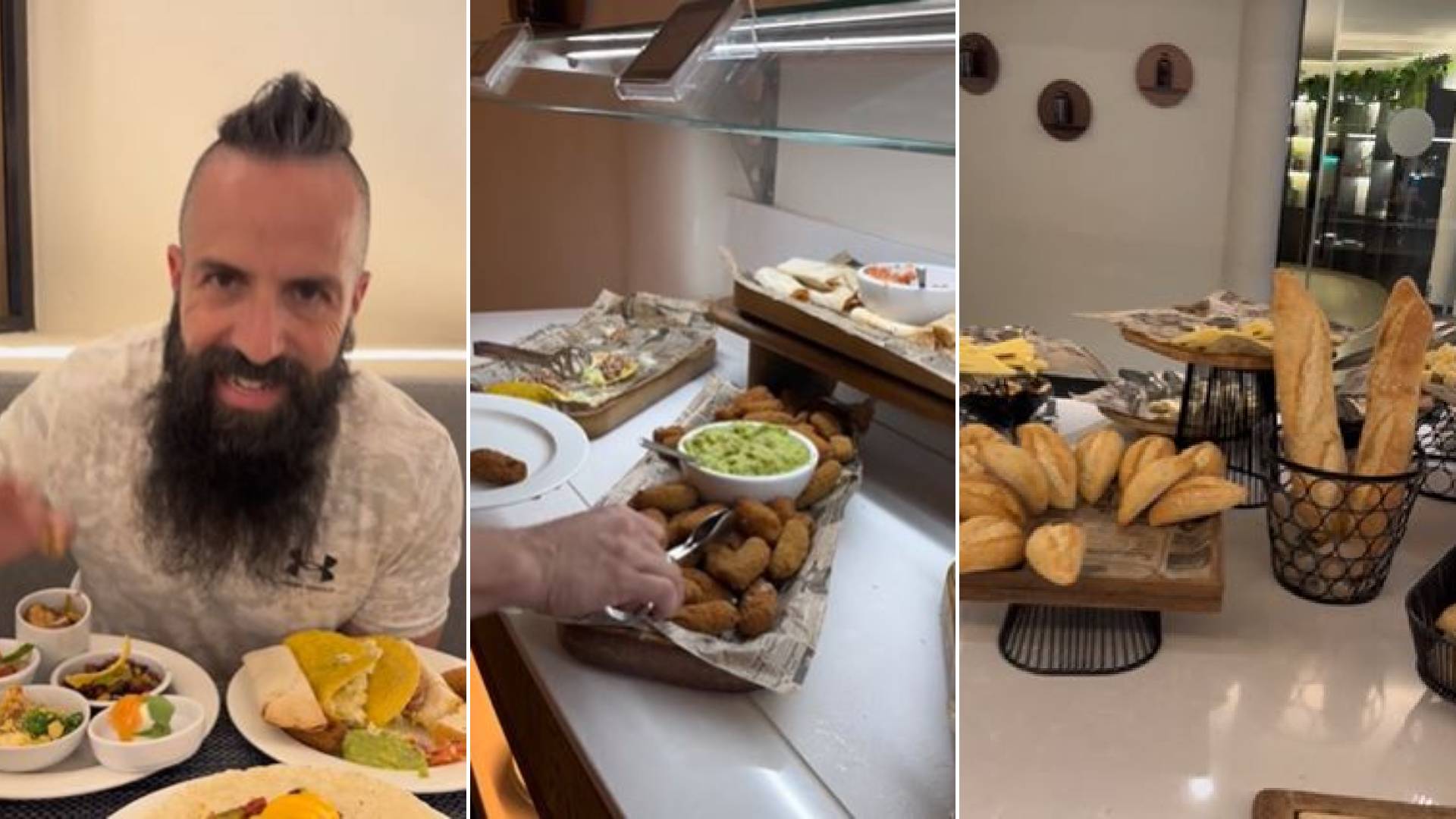 El 'tiktoker' Joeburgerchallenge.