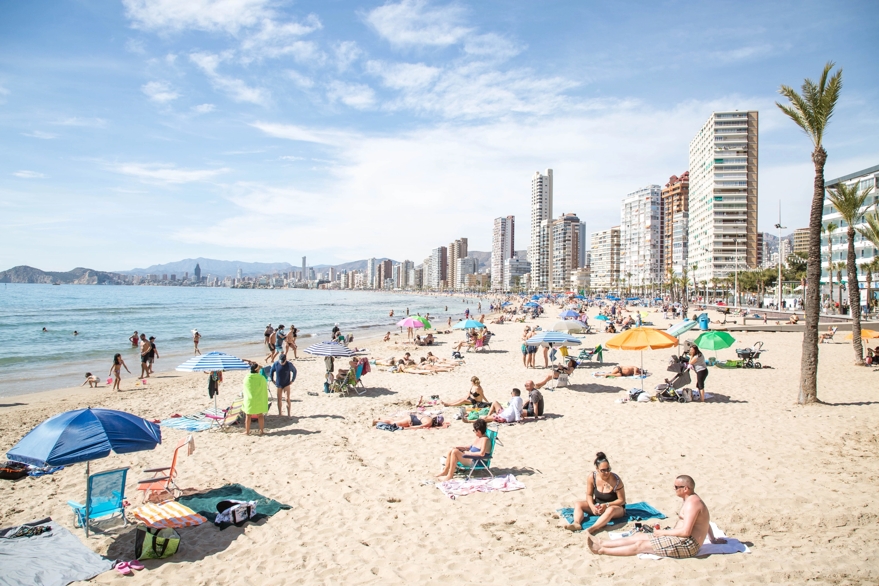 Imagem do arquivo de Benidorm Beach (Alicante).