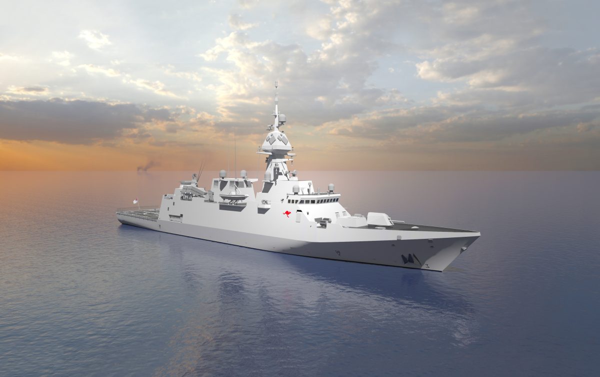 Tasman Class Corvette de Navantia Australia.
