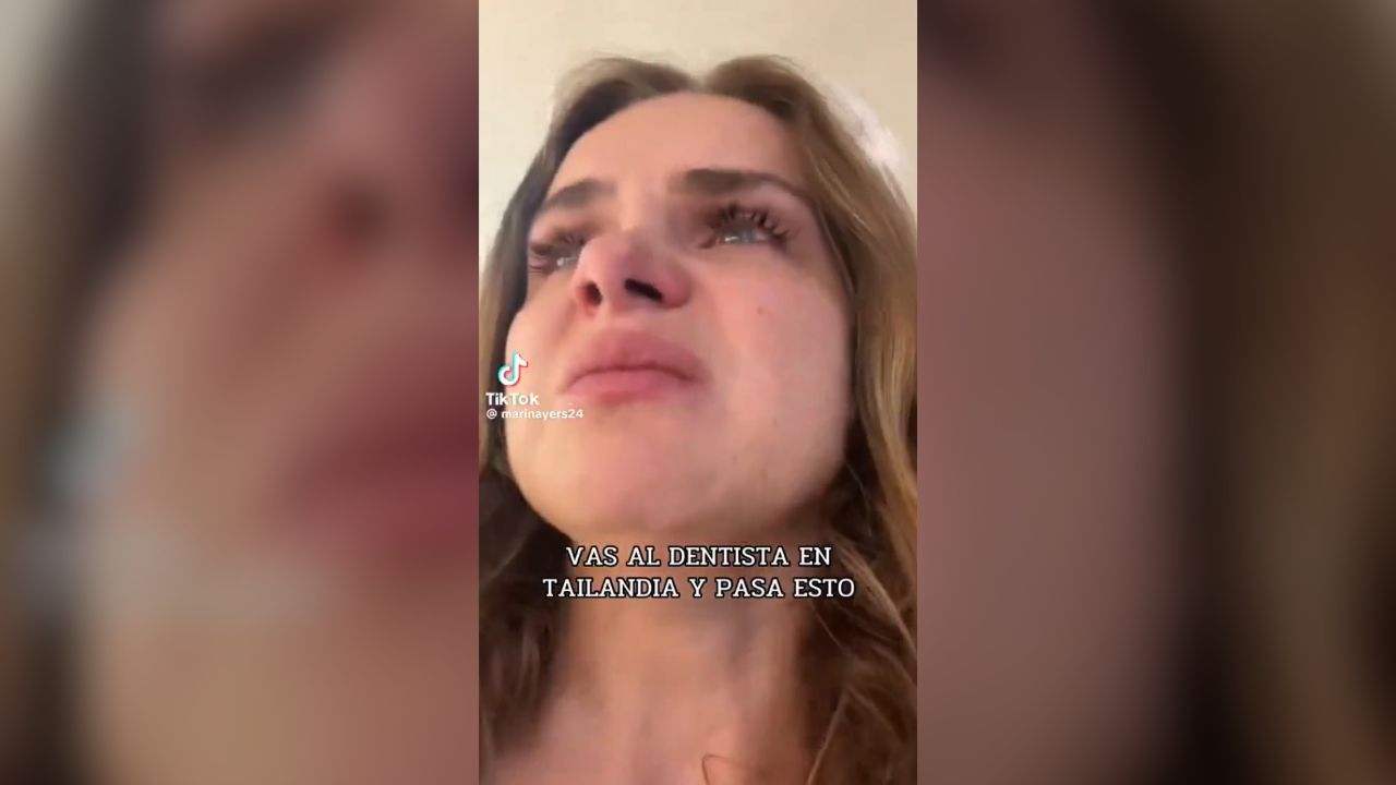 Marina Yers se hace un blanqueamiento dental en Tailandia que acaba en