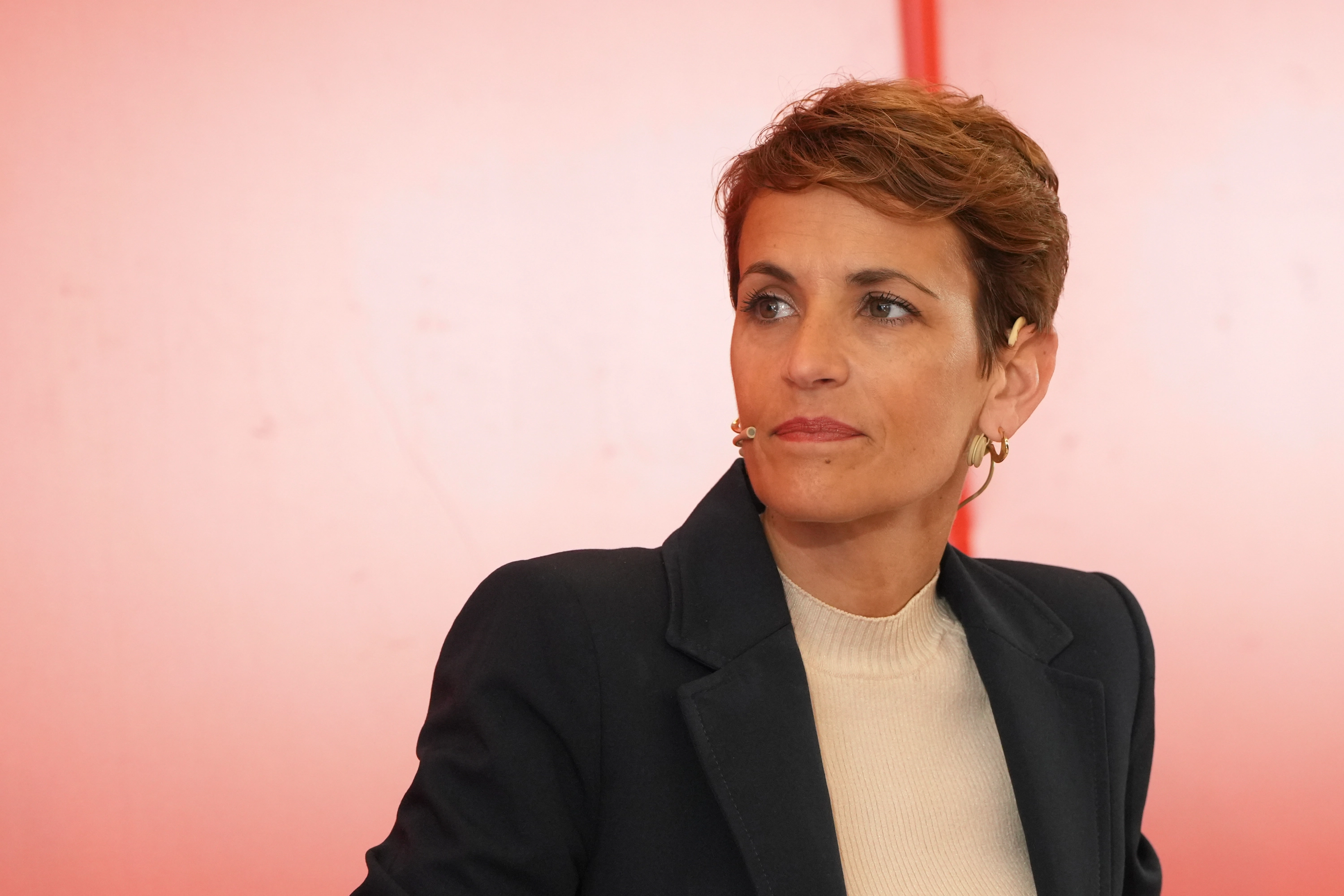 La presidenta de Navarra, María Chivite, en una imagen de archivo.
