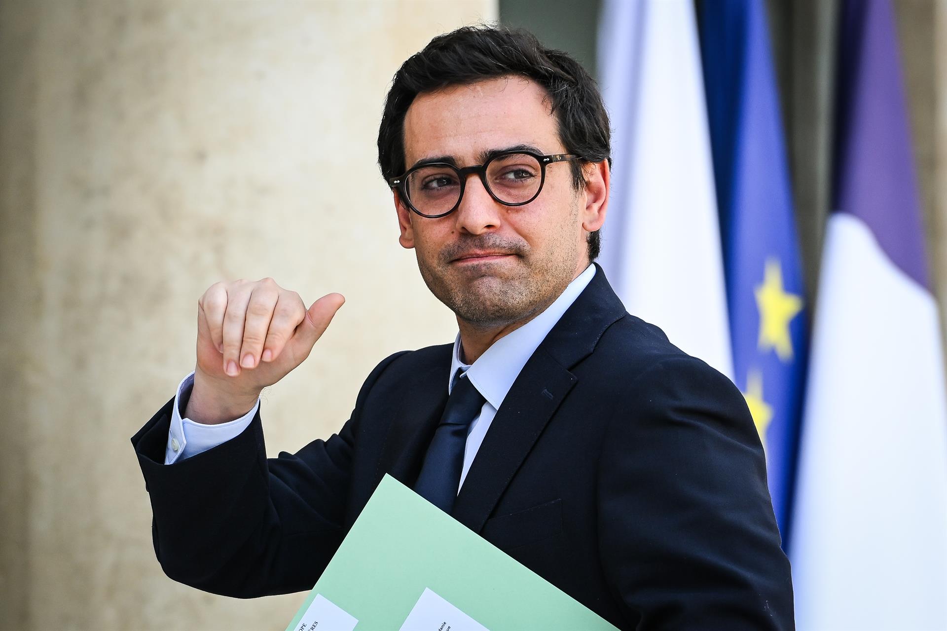 El ministro de Asuntos Exteriores de Francia, Stéphane Séjourné en una imagen de archivo.