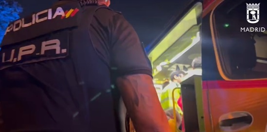 Policía y servicios de emergencia en Vallecas