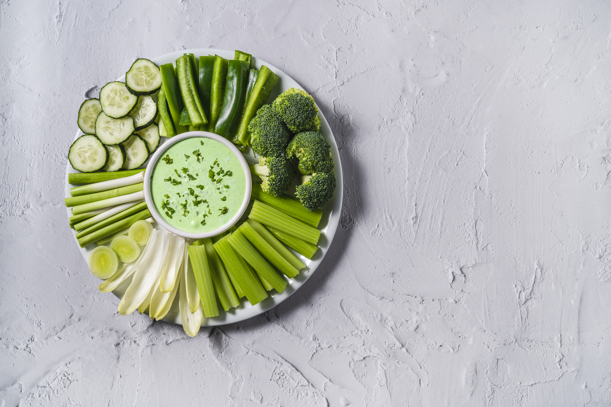Combinación de verduras