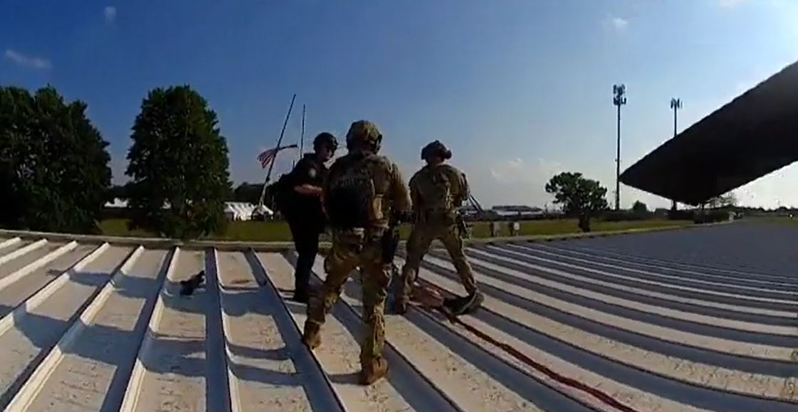 Atentado a Trump: así ha sido la actuación de la policía visto desde una cámara corporal