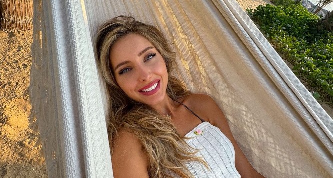 Juli Vavilova, la 'influencer' relacionada en el arresto de Pavel Durov.